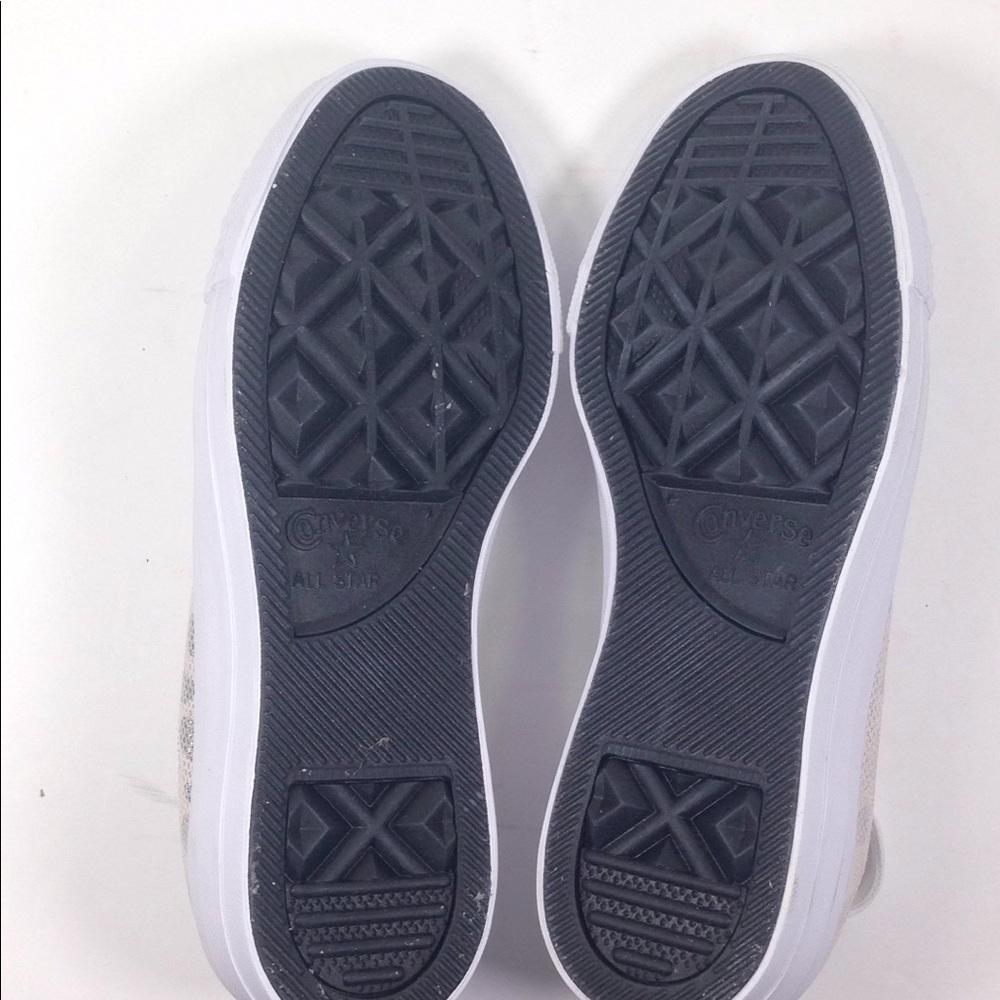 Converse INC CTAS Ox White/Silver/Wh Sneakers - Picture 7 of 9